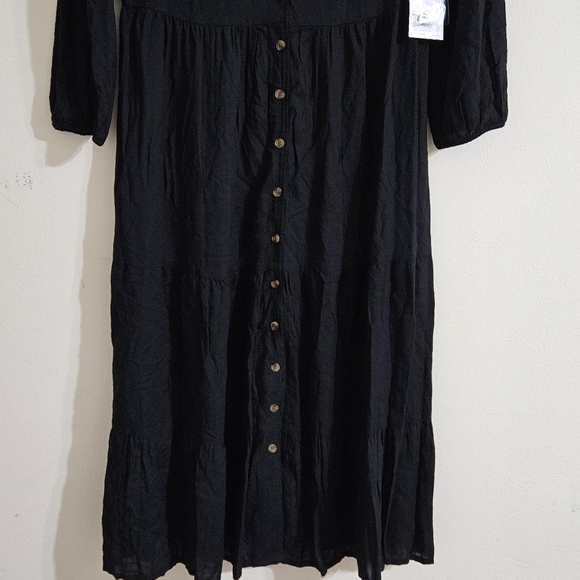 Sonoma Button Front Midi Dress NWT - Picture 3 of 8